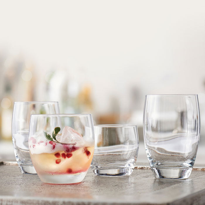 Bormioli rocco essenza water glass set of 6 -  37cl